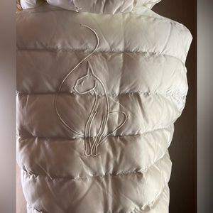 Vintage White Baby Phat Hoodie Vest (2XL). Excellent condition